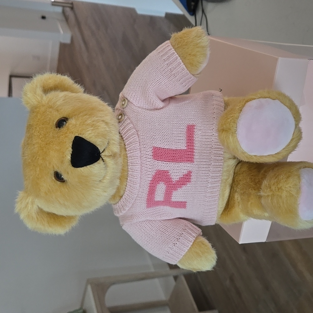 New in box Ralph Lauren Romance Bear collectible Ralph Lauren Romance Bear